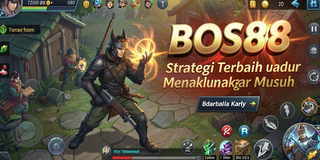 Tangkapan layar utama BOS88 menunjukkan aksi strategi yang mendebarkan.