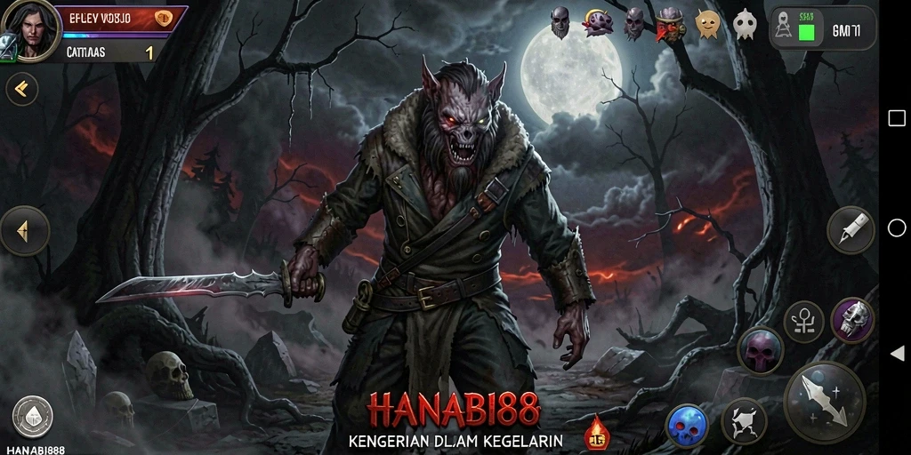 Gameplay menyeramkan di HANABI88 dengan suasana mencekam