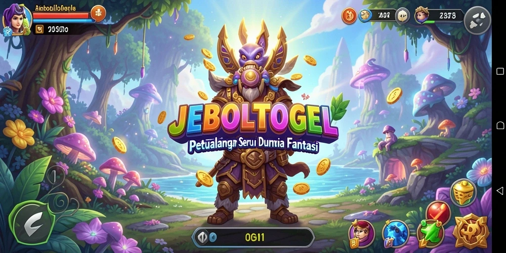 Tampilan gameplay JEBOLTOGEL yang menampilkan aksinya yang mendebarkan.