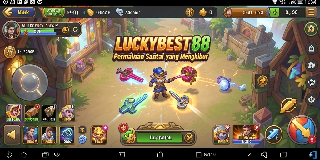 Tampilan menarik dari gameplay <strong>LUCKYBEST88</strong> yang seru dan menghibur.